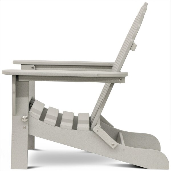 Nelson Recycled Plastic Folding Adirondack Chair by Havenside Home