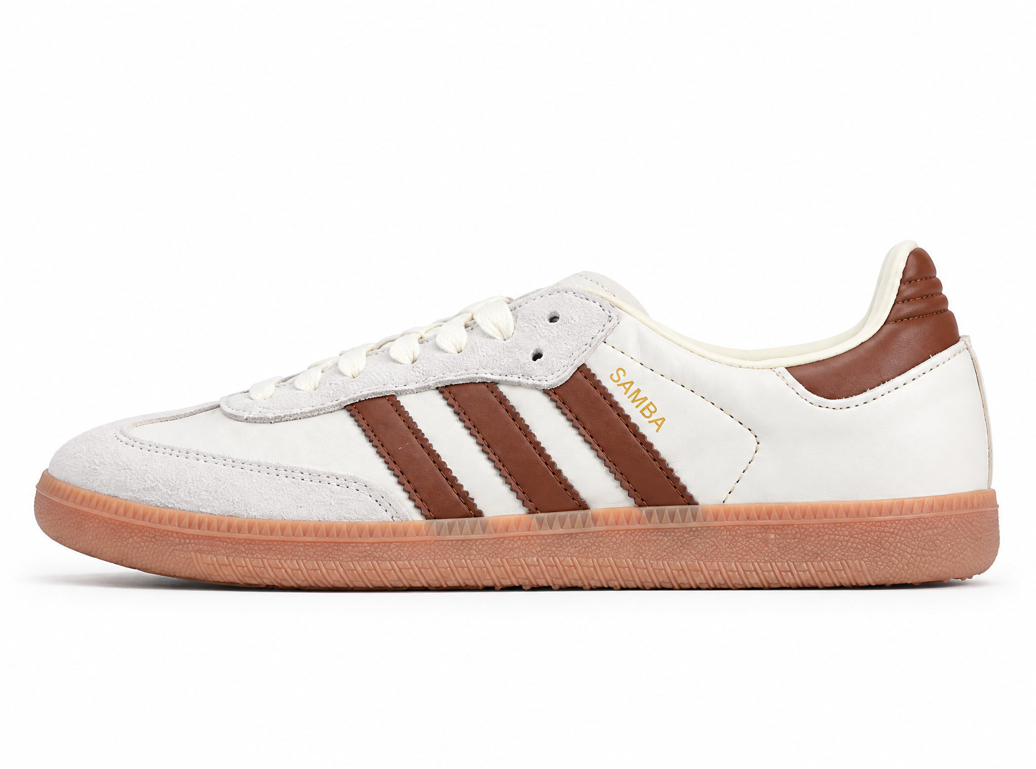 Adidas Samba Vegan Og Cream White/Preloved Brown/Wonder White ID1447