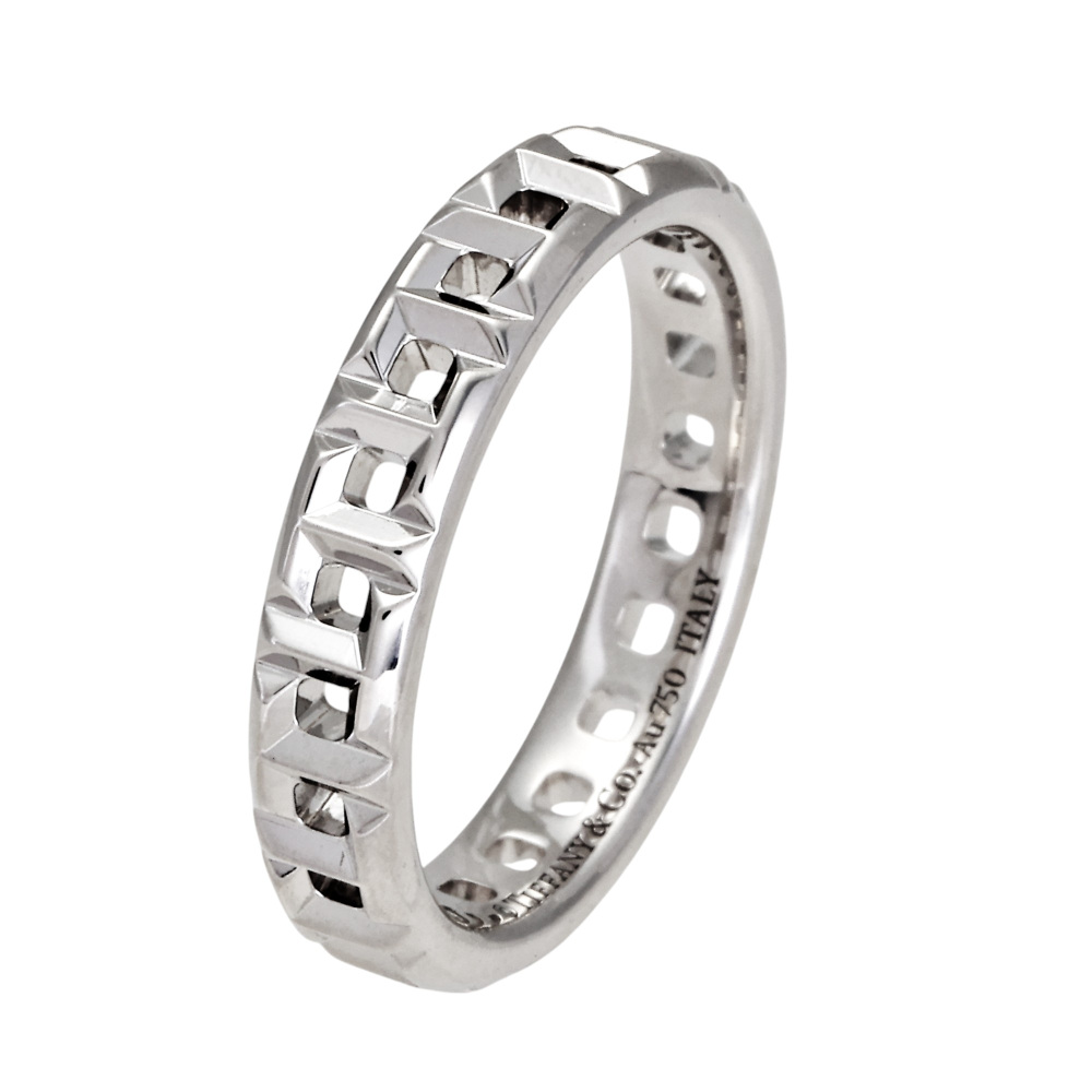 Tiffany & Co. Tiffany T True Narrow Ring 18K White Gold