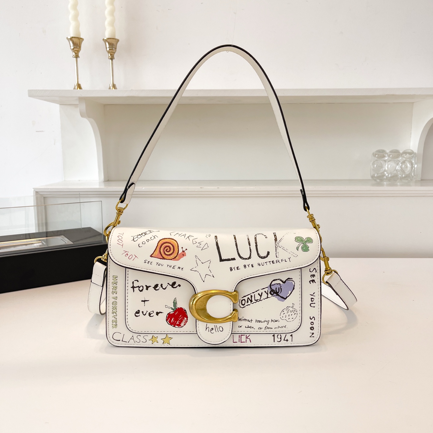 Coach Women's Printed Shoulder Bag Crossbody Bag Commuting - cnluxepick