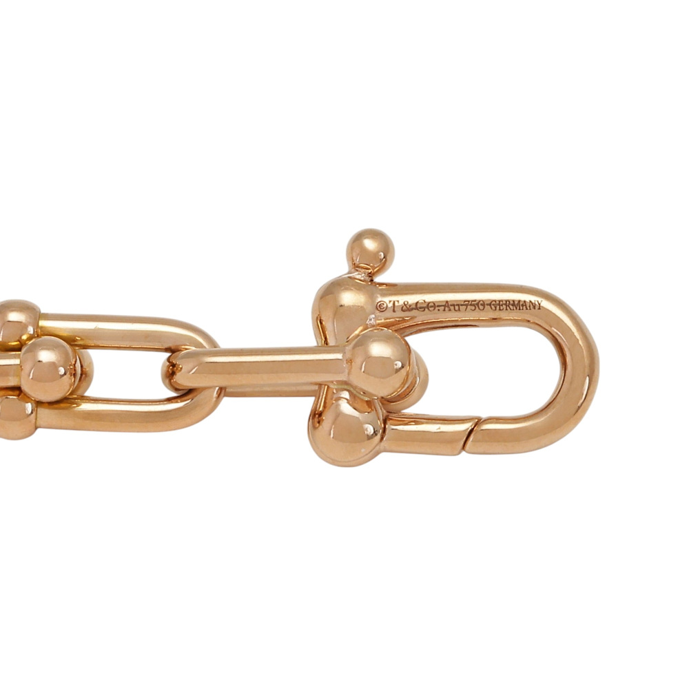 Tiffany & Co. Hardware Link Bracelet 18K Rose Gold 60153080