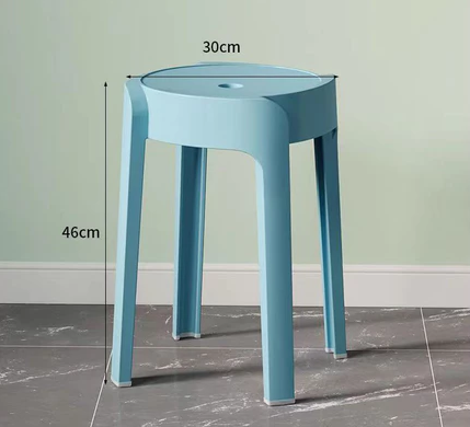 Nordic Plastic Stool Premium Designer Cafe Chair Restaurant Dining Chair Kerusi Makan Stackable Stack