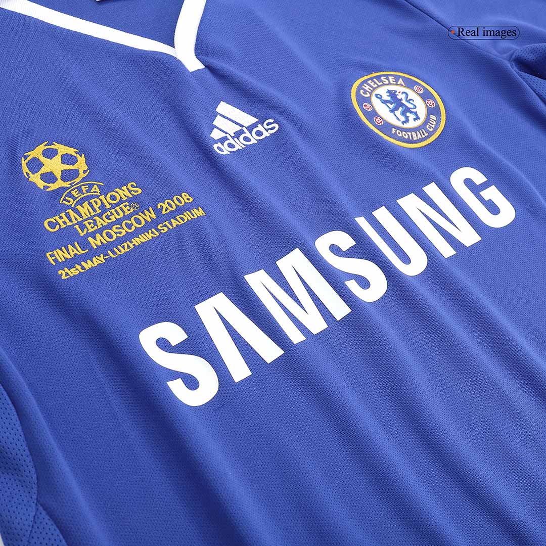 Retro Soccer Jersey Chelsea Home 2008 - UCL Final