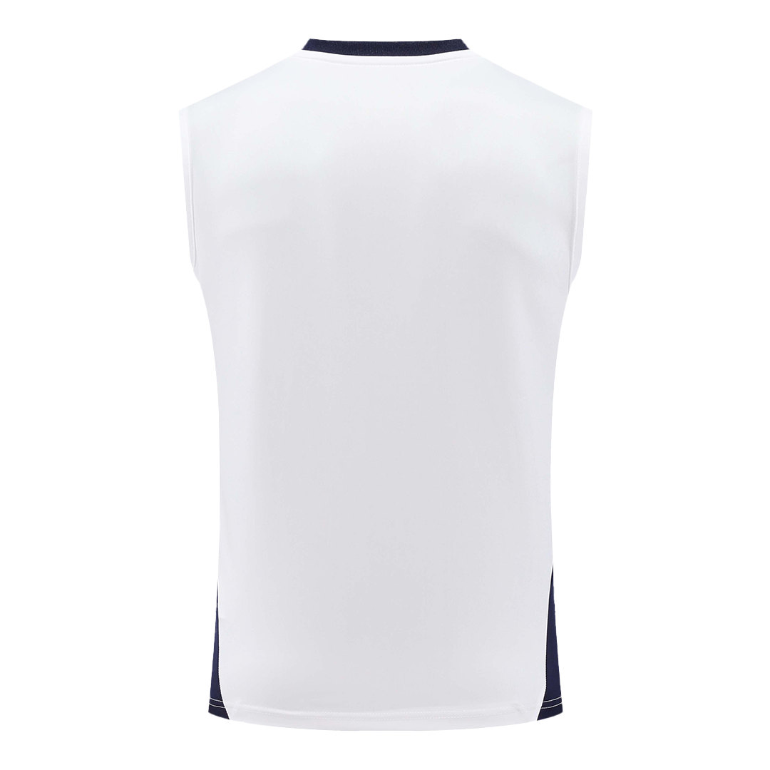 Real Madrid Pre-Match Sleeveless Top White