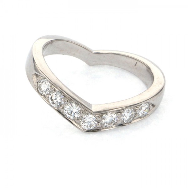 Tiffany & Co. Tiffany Platinum Diamond PT950 Ring