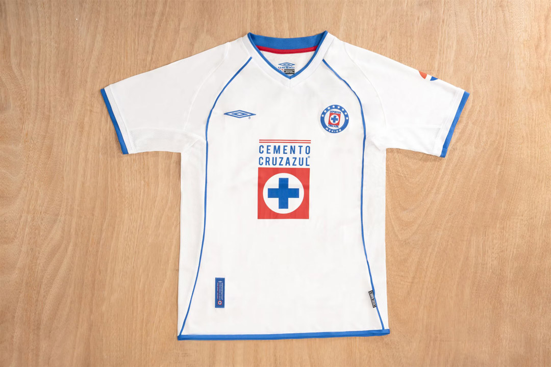 Retro Cruz Azul 2002/03 Away Jersey S-XXL