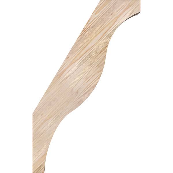 5 1/2x22W x 20x22D x 32x22H Funston Smooth Brace, Douglas Fir