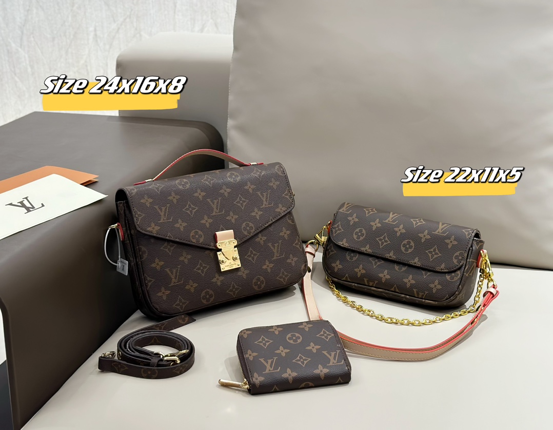 LV three piece combination set - cnluxepick