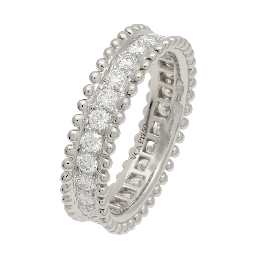 Van Cleef & Arpels Ester Ring Platinum Diamond VCARN57O00