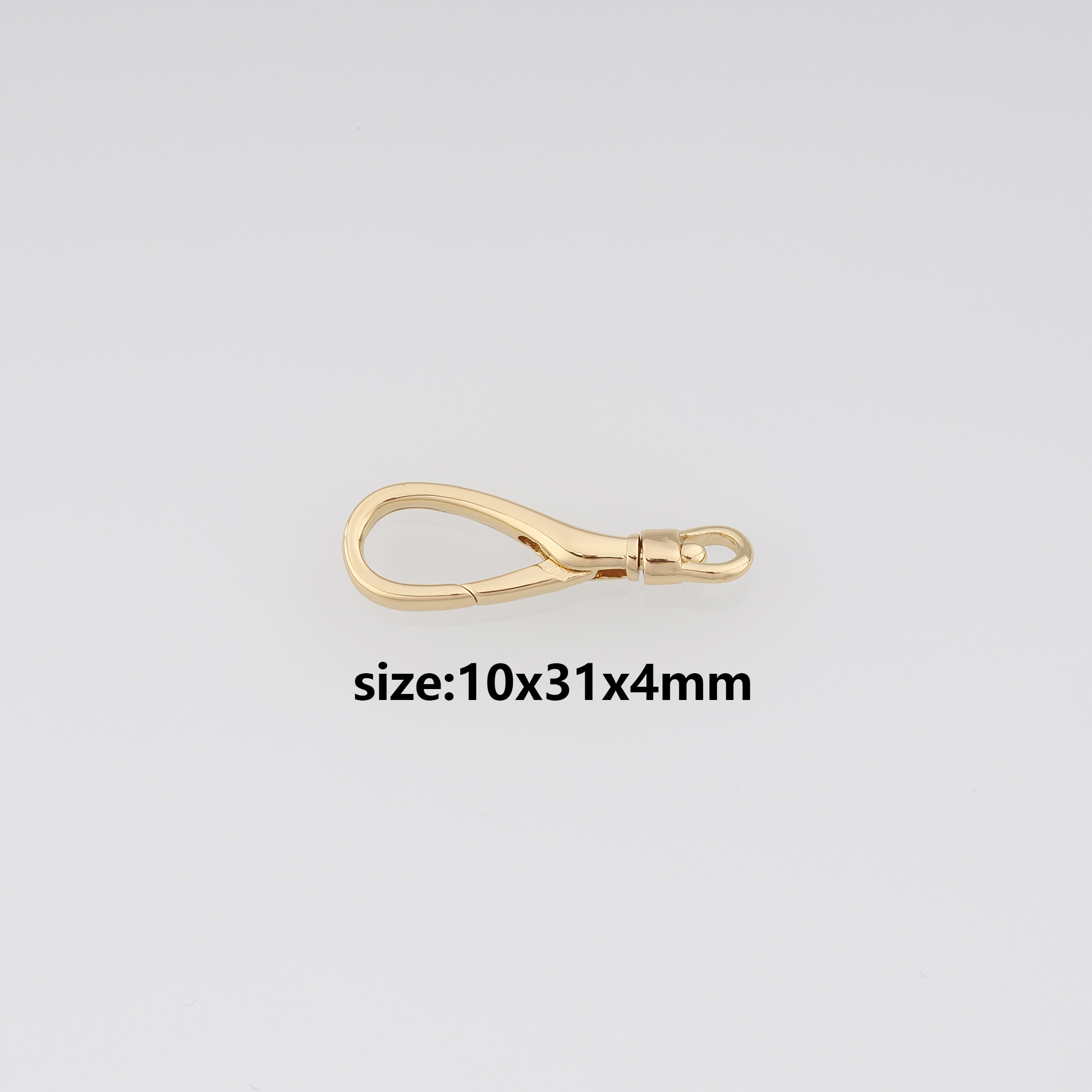 18K Gold Filled Lobster Claw Clasp,Lobster Clasp Lock,Spring Buckle for DIY Jewelry Necklace Bracelet