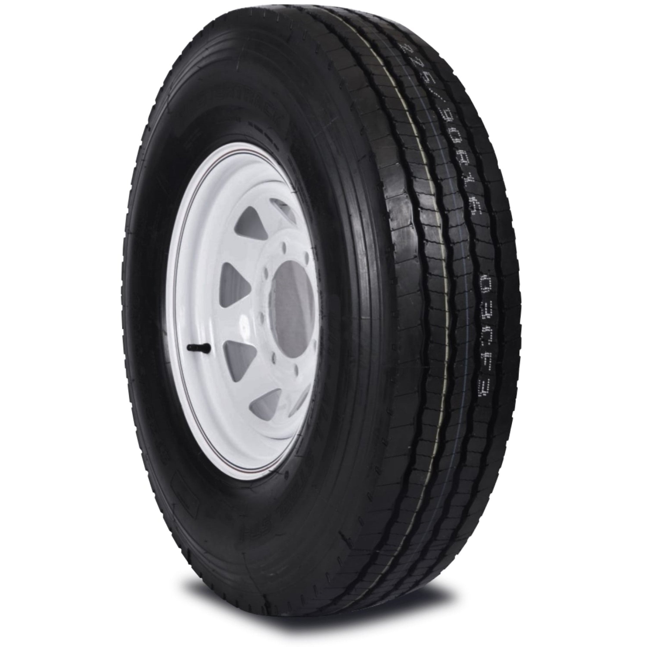 Mastertrack UN ALL STEEL -1 ST225/75R15 12 Ply 121M Load F Radial Trailer Tire – ST 225/75/15 255/75R15 (Tire Only)