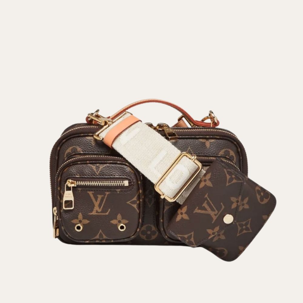 Louis Vuitton Utility Crossbody Monogram Brown 18Cm M80446