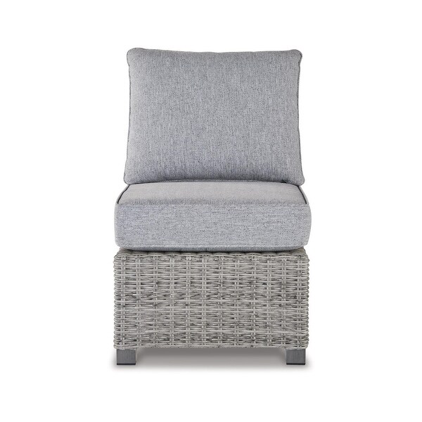 Signature Design by Ashley Naples Beach Armless Chair with Cushion