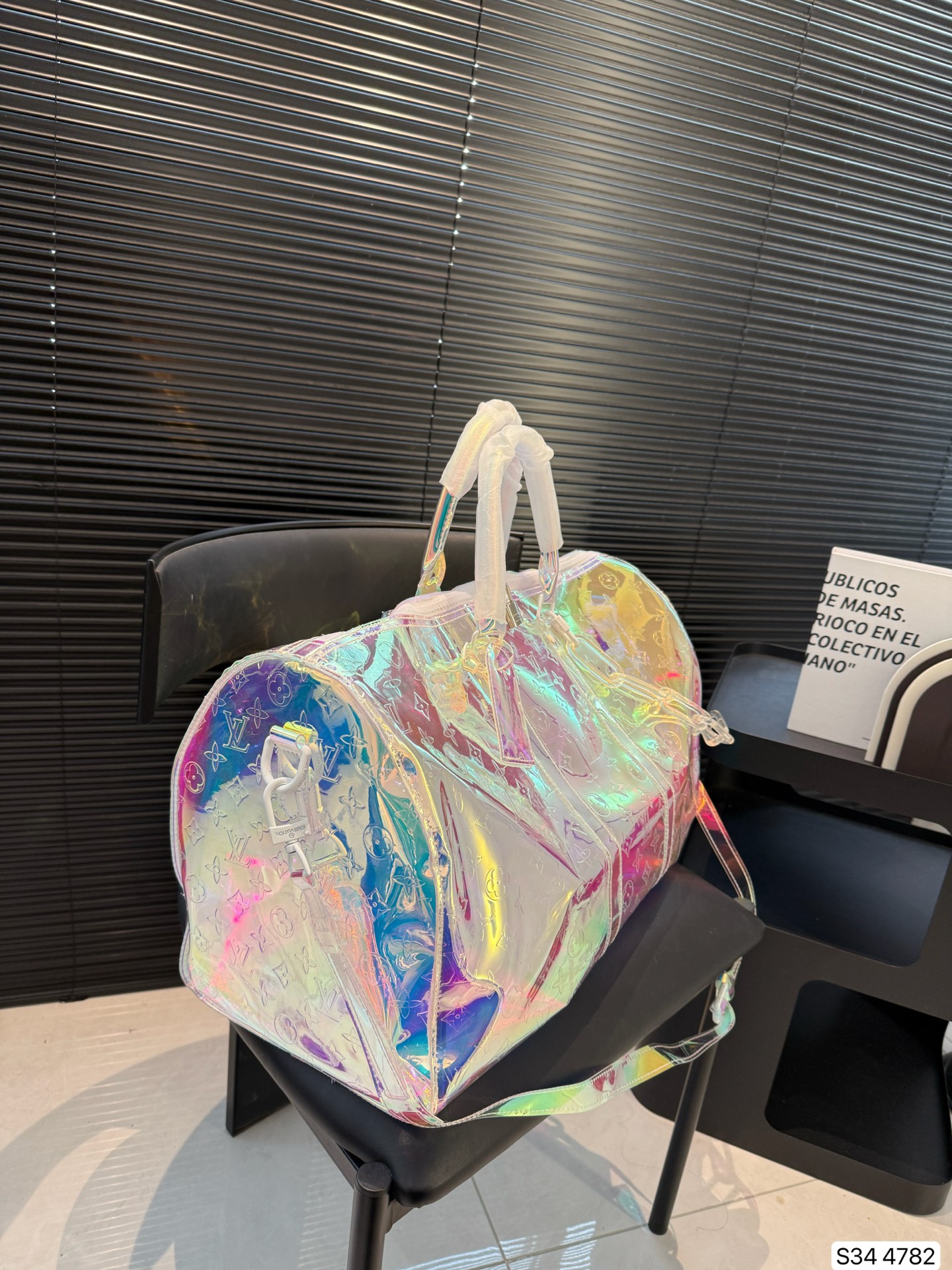 LV FW Keepall Laser-Printed Gradient Travel Bag - cnluxepick