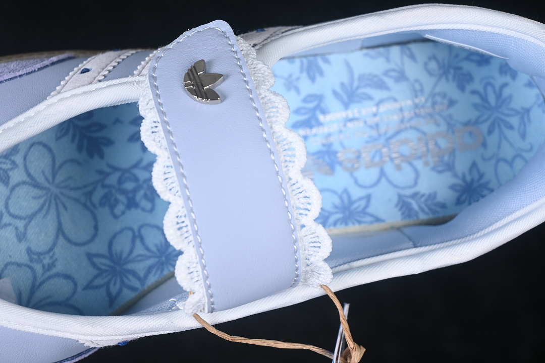 Adidas Samba Jane Mary Jane Lazy Life Shoes Light Blue/Blue LA5345