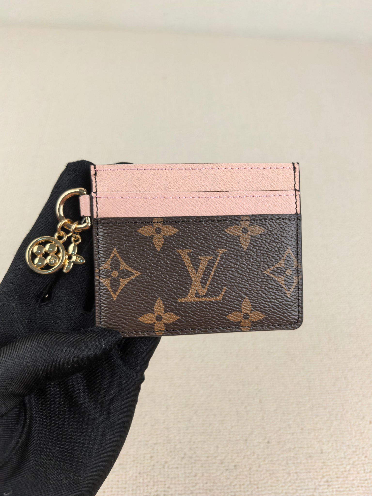 LV Charms Business Card Holder - cnluxepick