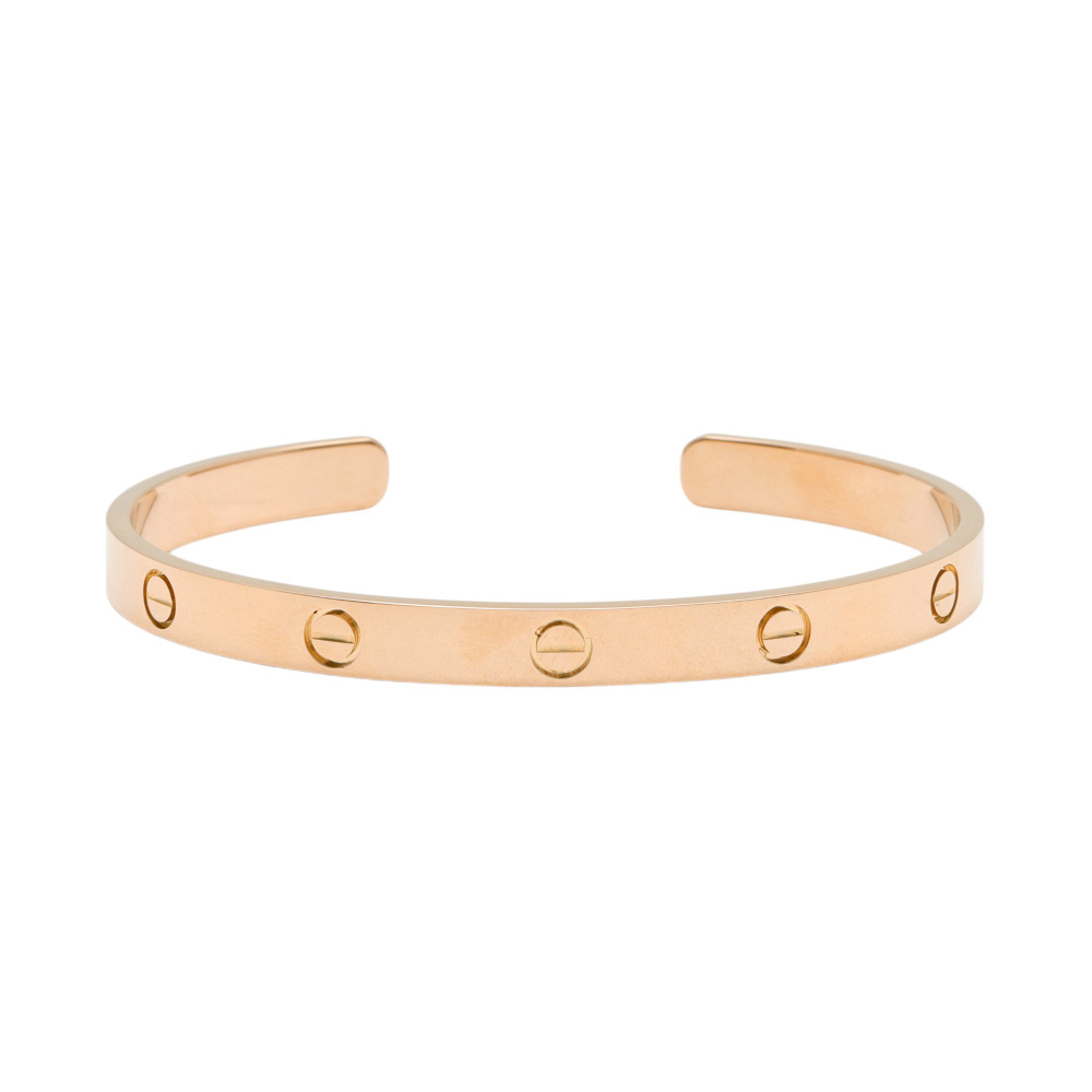 Cartier Love Bracelet 18K Rose Gold B6032600