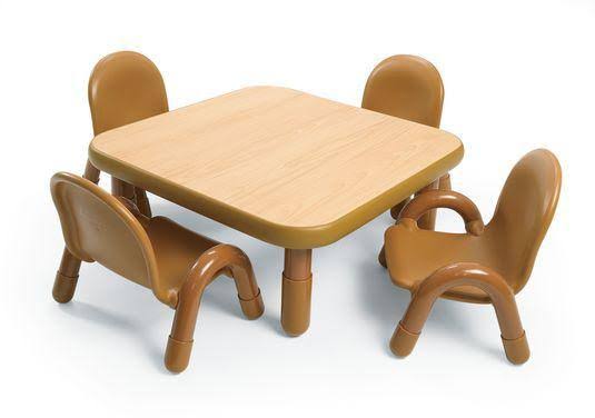 Baseline 30x22 Square Table - Royal Blue with 22x22 Legs