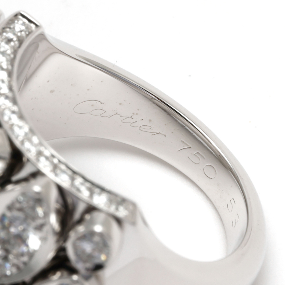 Cartier Diadea Ring 18K White Gold Diamond N4128600