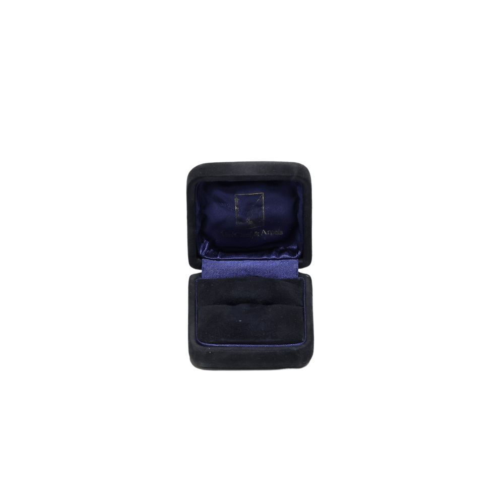 Van Cleef & Arpels Treful Diamond Ring 18K Yellow Gold