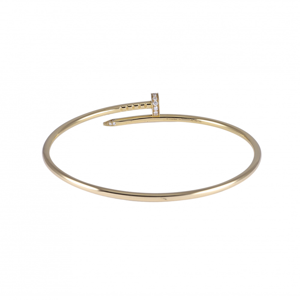 Cartier Juste un Clou Sm Bracelet 18K Yellow Gold Diamond B6066100