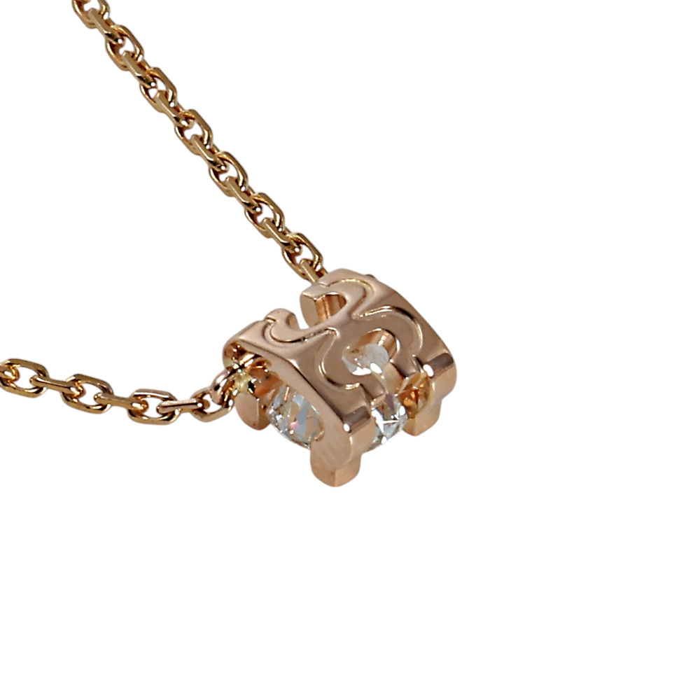 Cartier C Do Necklace 18K Rose Gold Diamond N7411200