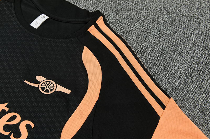 Arsenal 26/27 Short Sleeves Training Suit-Black 5