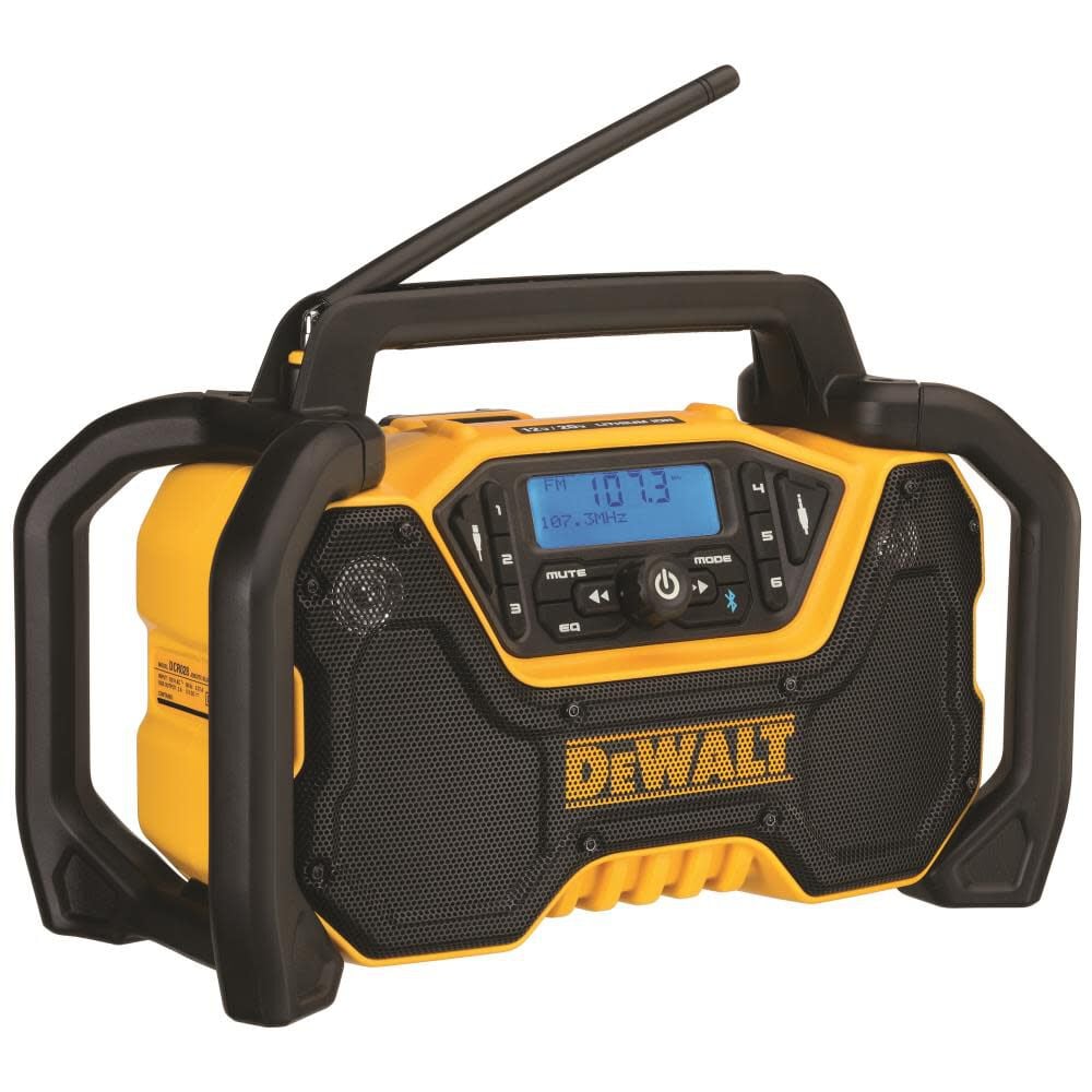 DEWALT 12V/20V MAX Bluetooth Cordless Jobsite Radio DCR028B