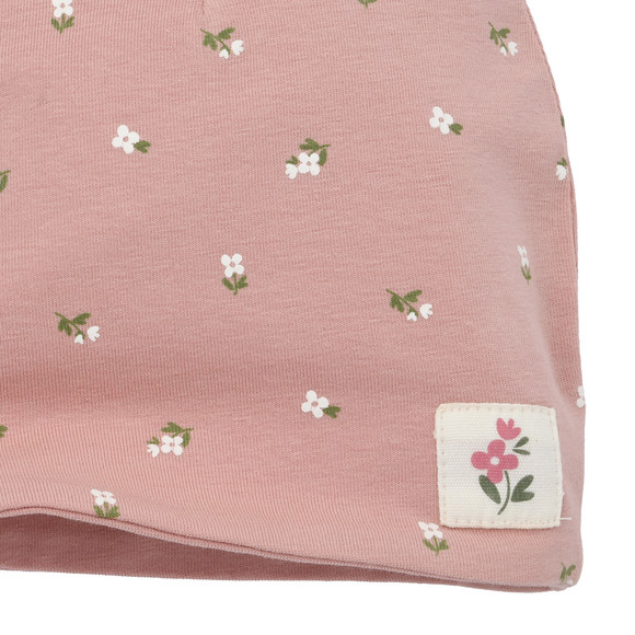 Topomini Pure Collection Baby Mütze mit Blümchen