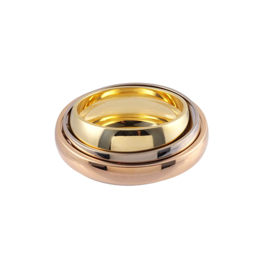 Cartier Trinity Mast Essence Ring Tri-Gold