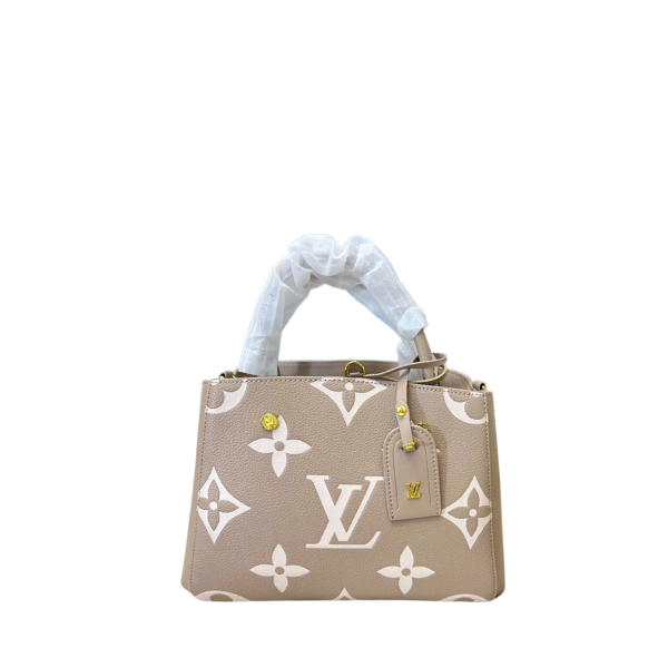 Louis Vuitton Montaigne Bag Beige 30Cm M45778