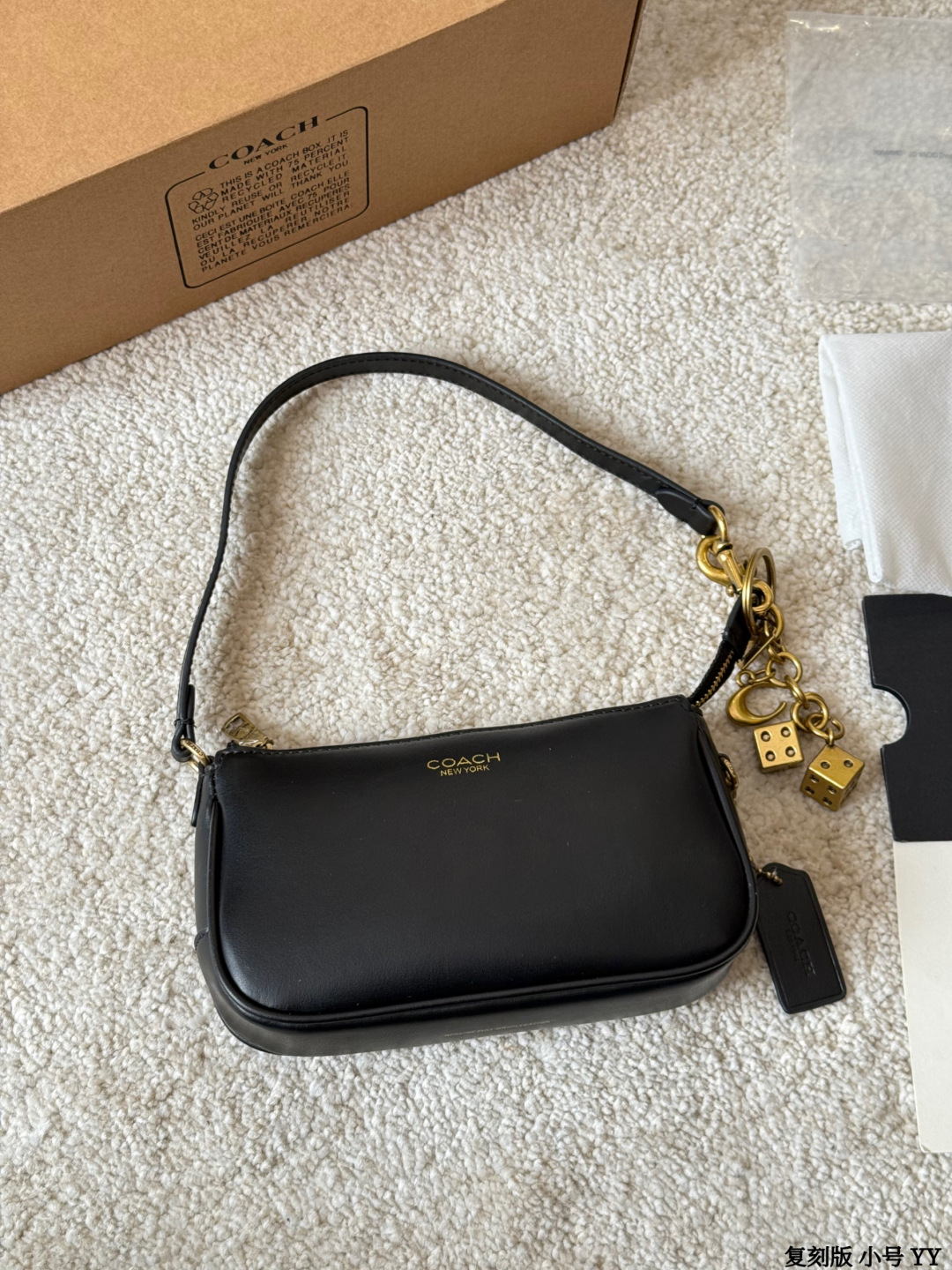 COACH Plaza 18 Mini Mahjong Bag - cnluxepick