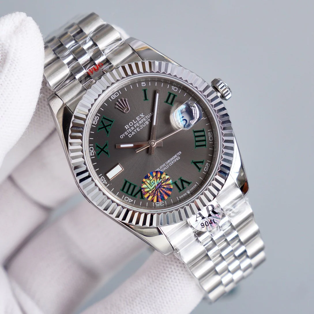 DATEJUST 41MM WIMBLEDON DIAL JUBILEE BRACELET