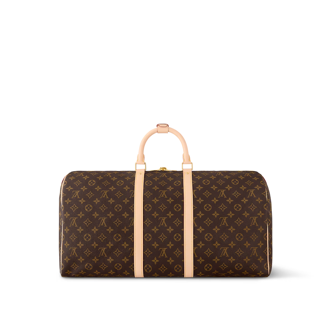 Louis Vuitton Monogram Keepall Bandouliere 55Cm M41424