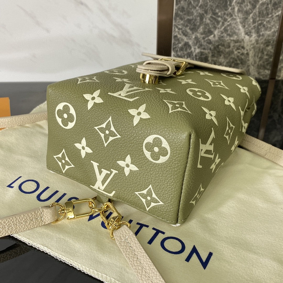 Louis Vuitton Tiny Backpack 19Cm Khaki