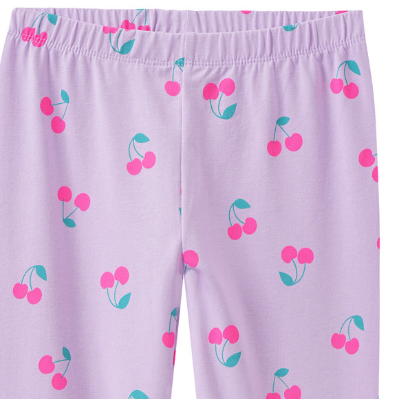Yigga Mädchen Capri-Leggings mit Allover-Print