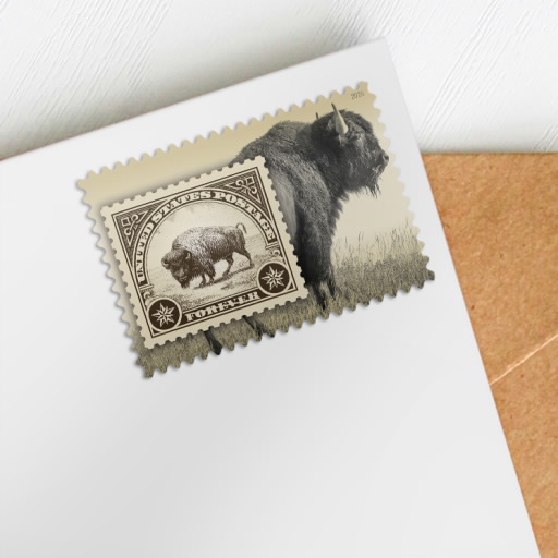 American Bison Stamps - USPS