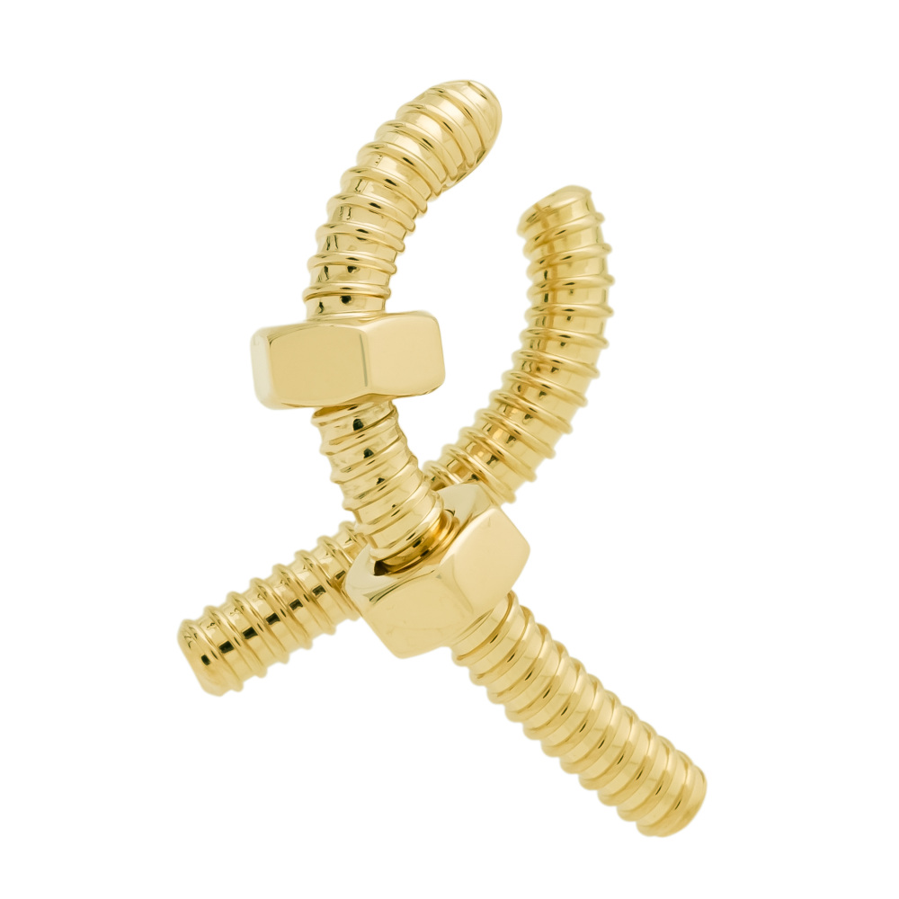 Cartier Eccles Do Single Earrings Left Nut 18K Yellow Gold B8301432