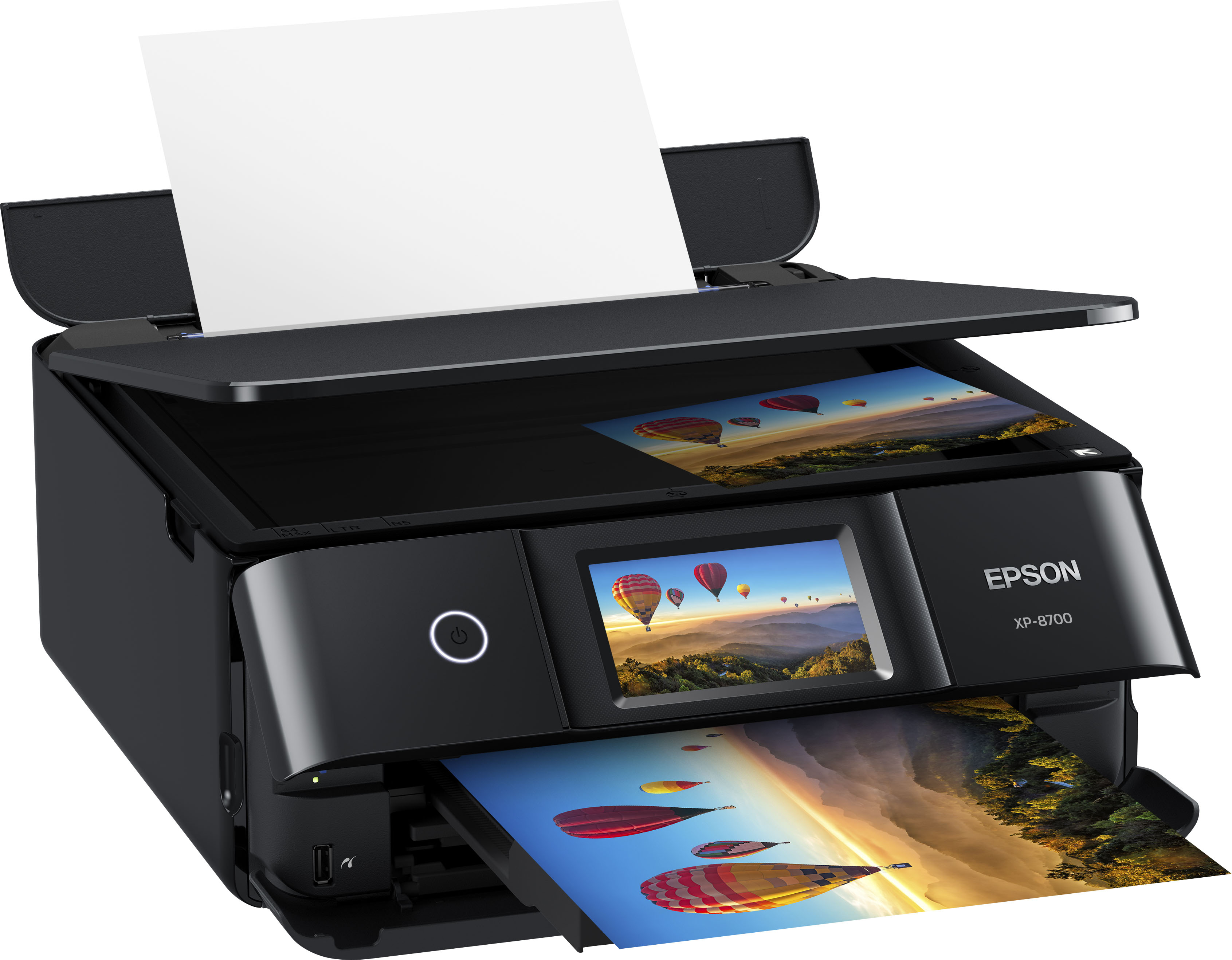Epson - Expression Photo XP-8700 Wireless Inkjet Printer - Black