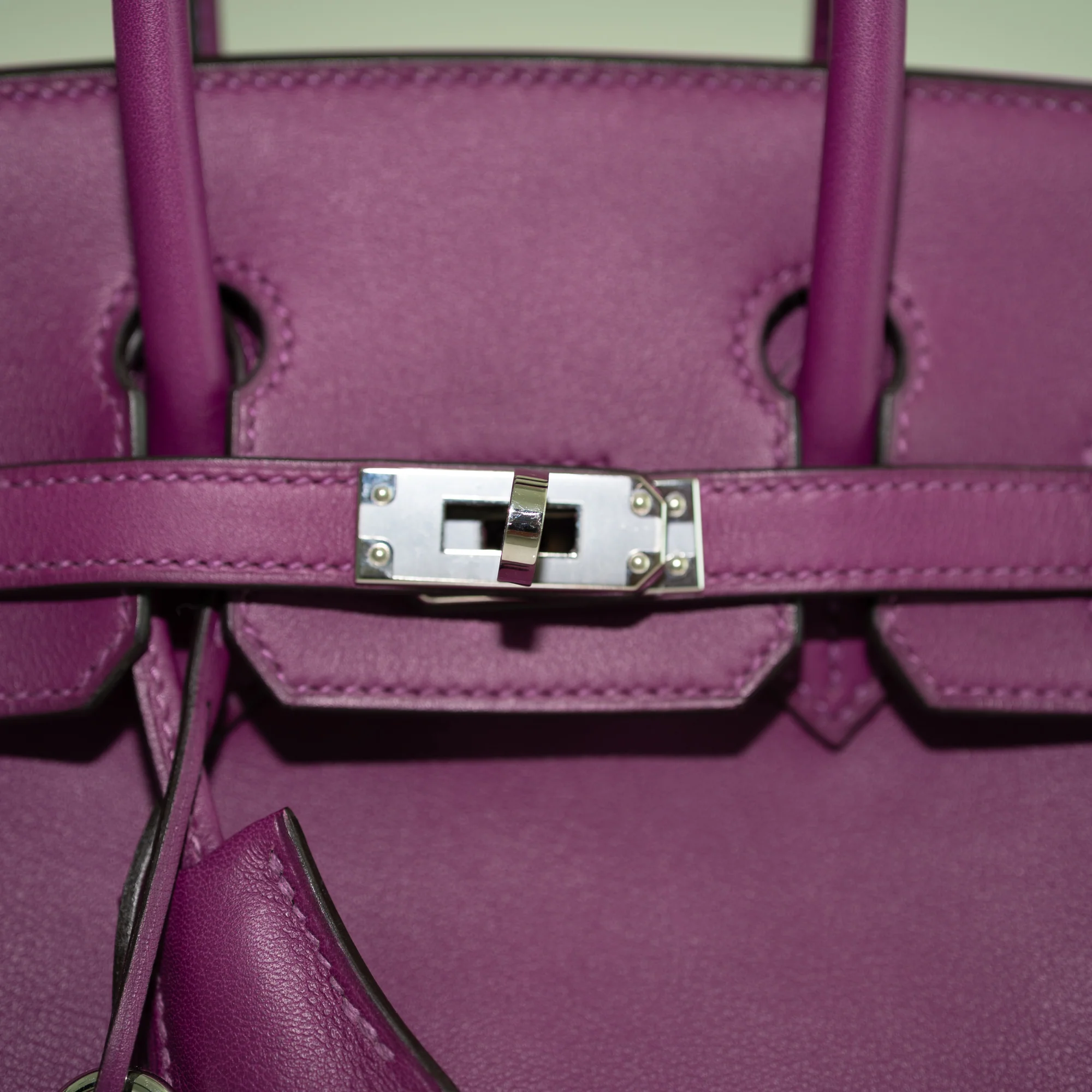 Hermès Birkin 25 Anemone Togo Palladium Hardware