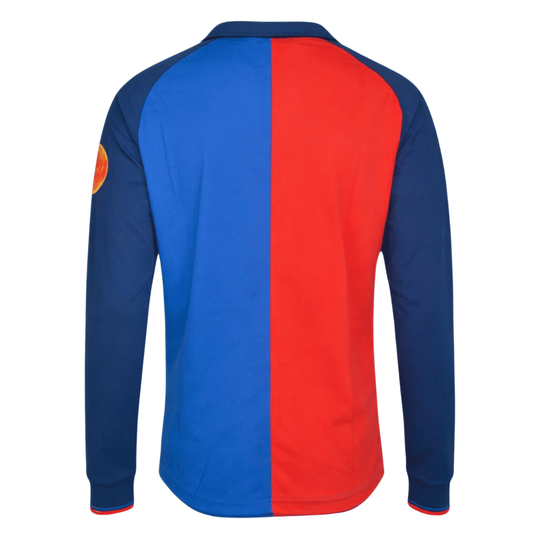 Retro Jersey Barcelona Home Long Sleeve 1999/00
