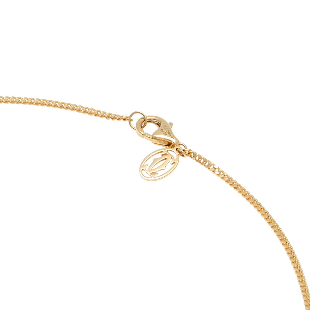 Cartier Trinity Cushion Necklace Tri-Gold B7224955