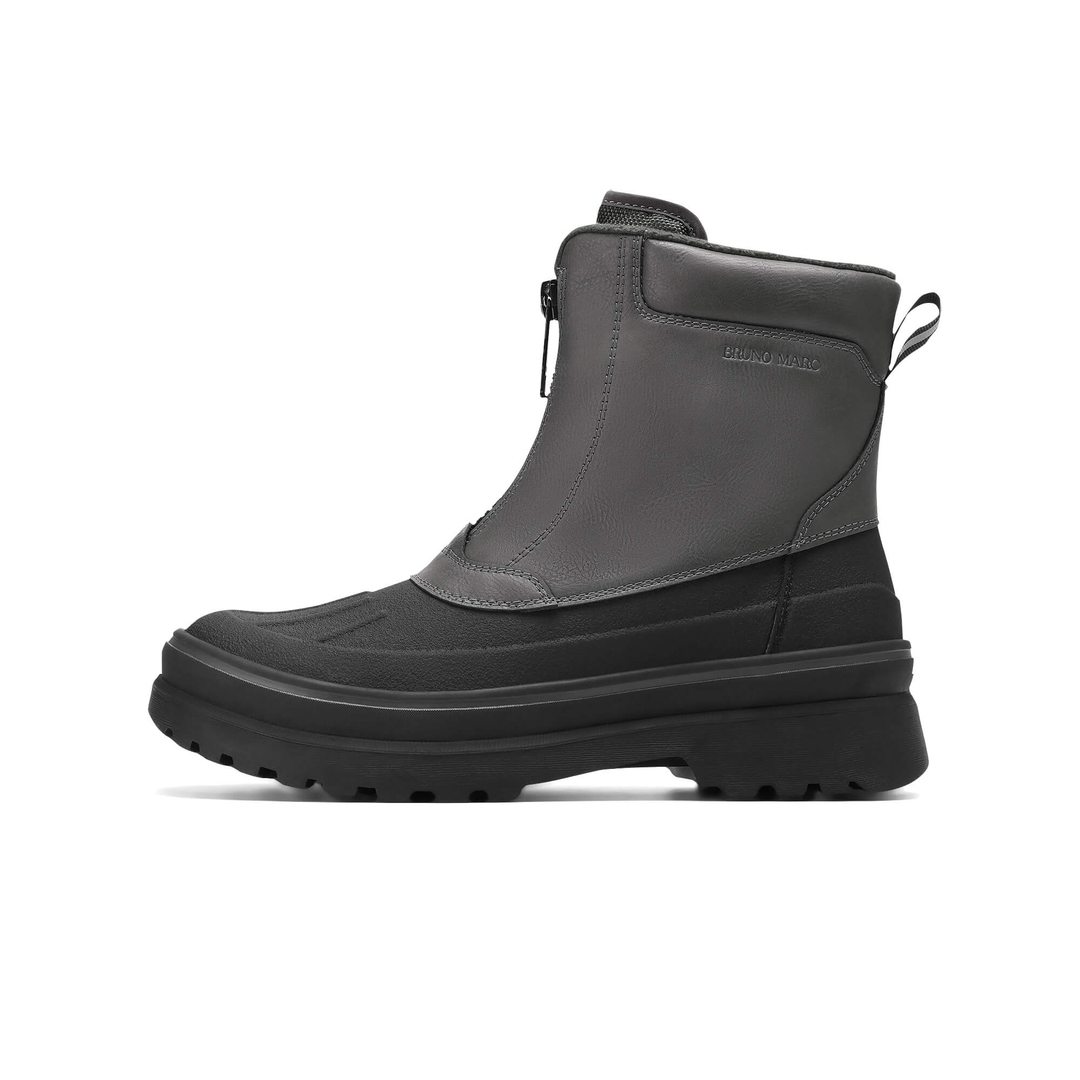 Men's Zip Up Snow Boots