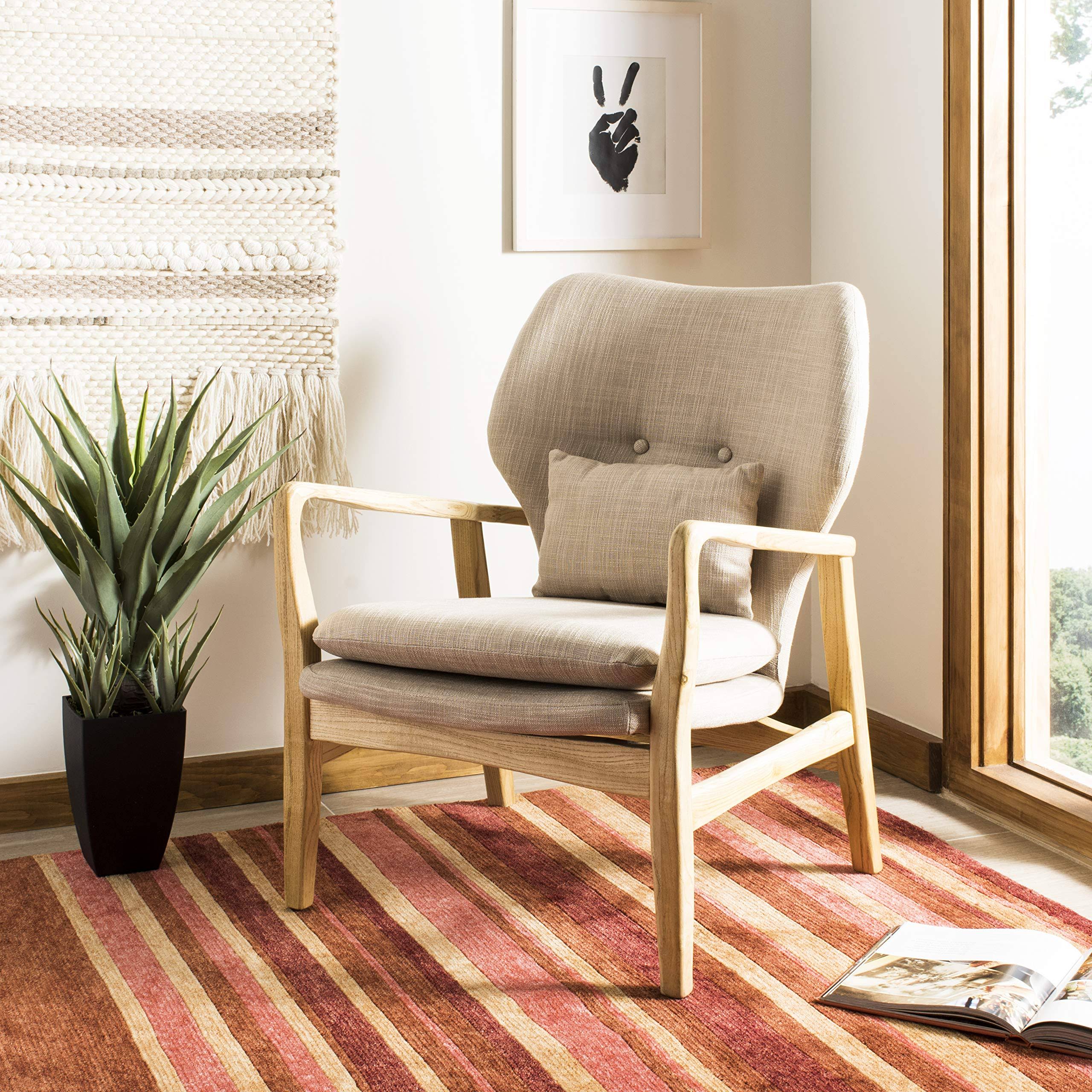 Safavieh Tarly Accent Chair - Beige/Natural