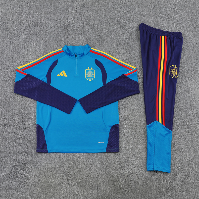 Spain 26/27 Training Suit Blue -Two Stars