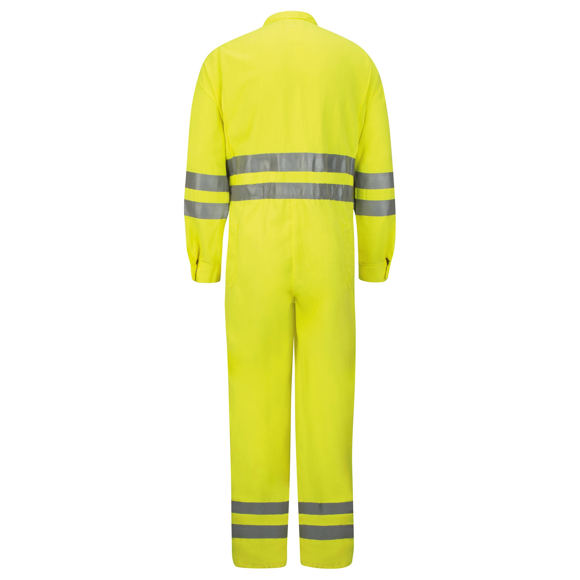 Bulwark Hi-Vis Deluxe Coverall with Reflective Trim - CoolTouch 2 - 7 oz. Long Sizes - 46