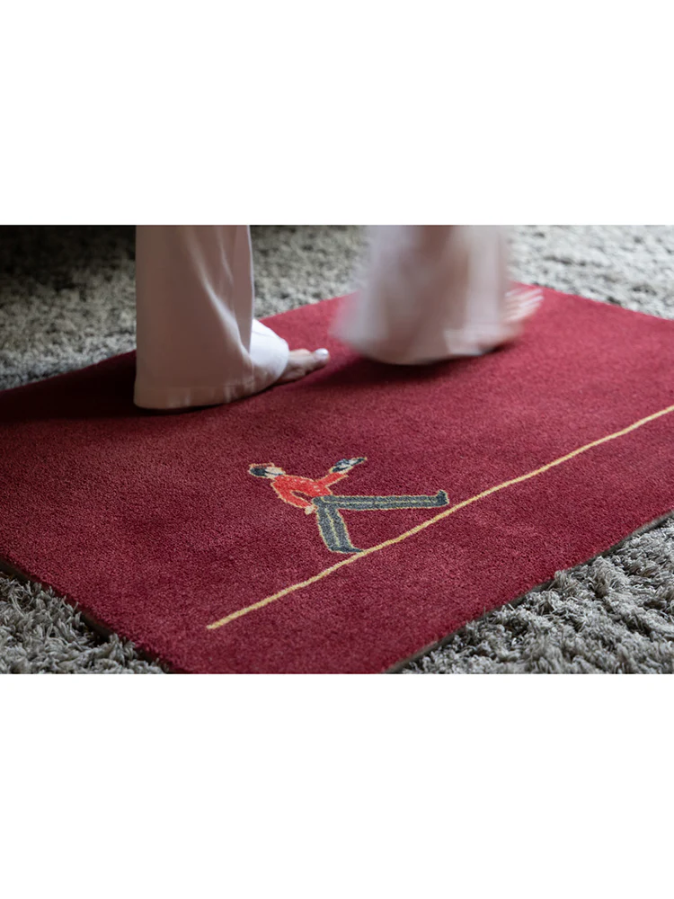 CP155 - Inspired by Carti@r Servant Series Voyage Carti@r Red New Year Door Mat