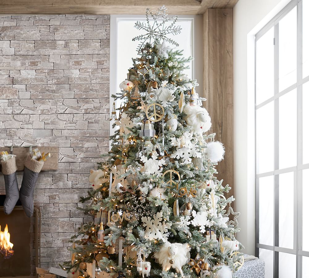 Jeweled Snowflake Handcrafted Christmas Tree Topper  sgtnighsdesigns
