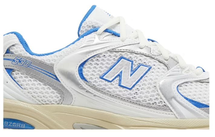 New Balance 530 White Blue Oasis MR530EA Casual Running Shoes