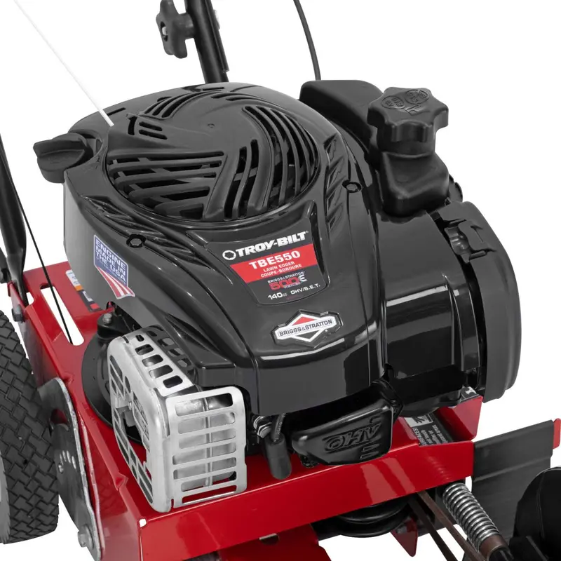 Troy-Bilt TBE550 Driveway Edger – 140cc Gas-Powered Tool with Triple-Edge Blade & Adjustable Bevels
